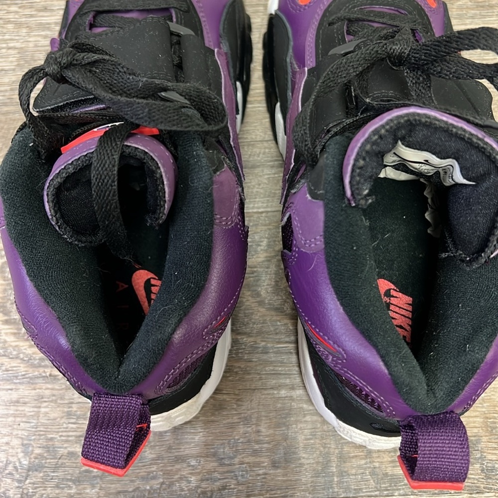 💜 Nike Air Trainer Huarache – Court Purple/Hyper Crimson – Men’s 8 – 525225-500 - Picture 5 of 9
